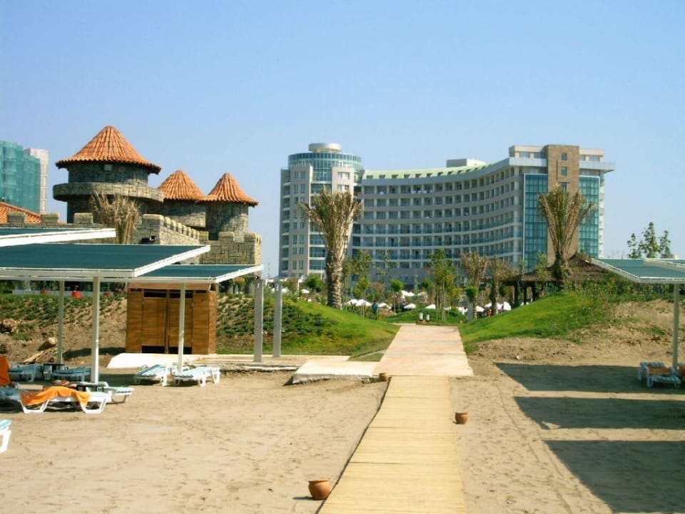 Hotelblick vom Strand Sherwood Exclusive Lara