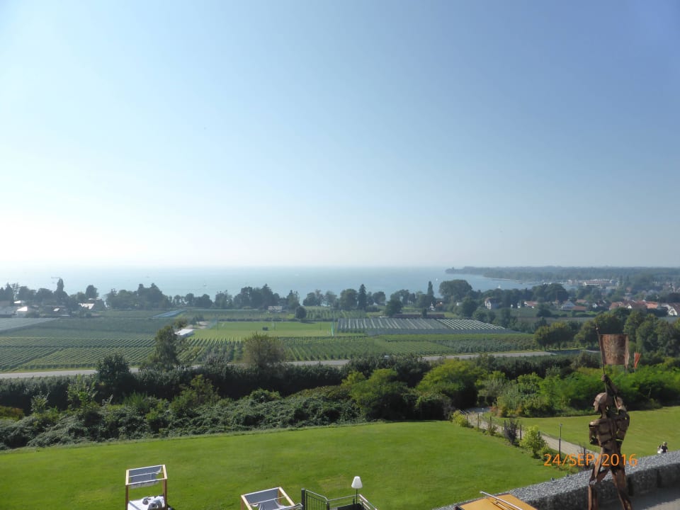 Blick aus unserem Zimmer Bodensee-Hotel Sonnenhof