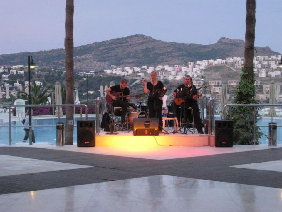 Musiker des Hotels Baia Bodrum Hotel