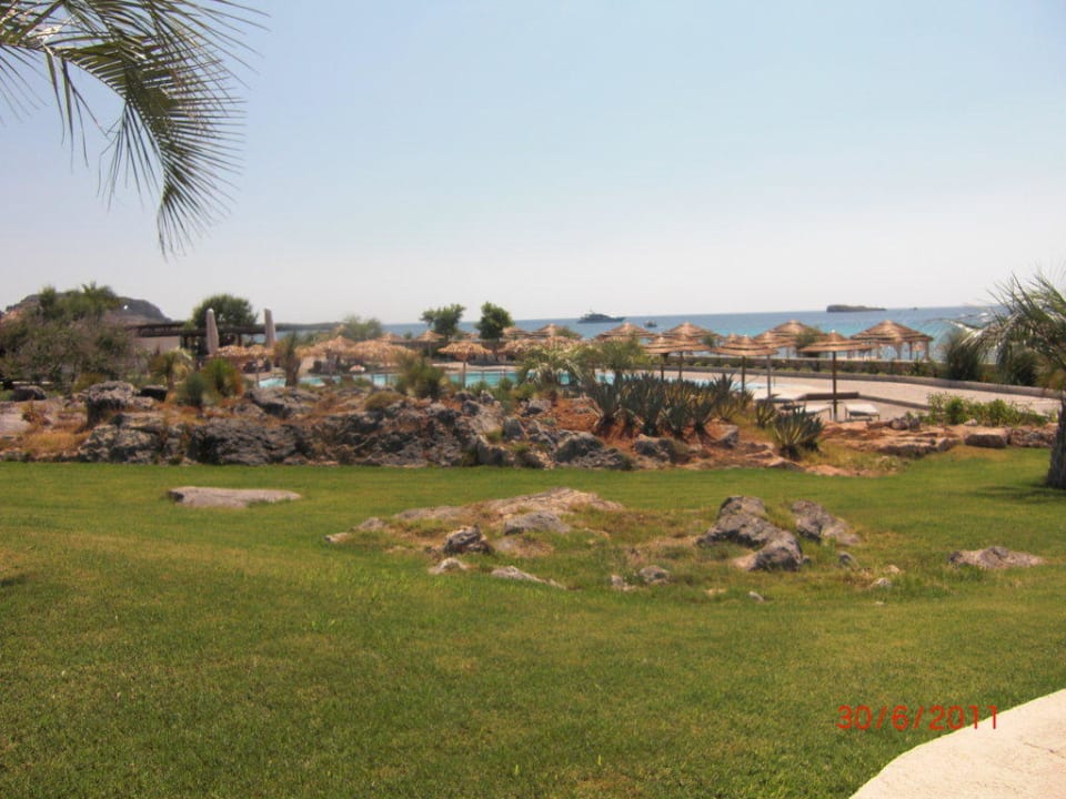 Der Weg zum Poolrestaurant bzw. Strand Aquagrand Artistic Luxury Beach Resort - Adults only