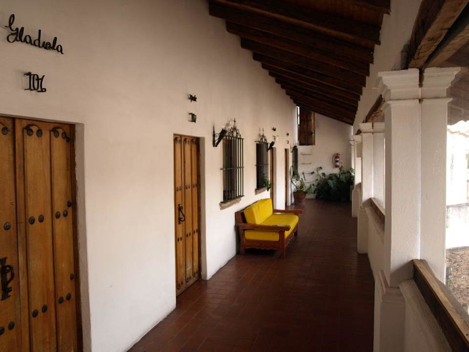 Korytarz Hotel Posada de la Mision