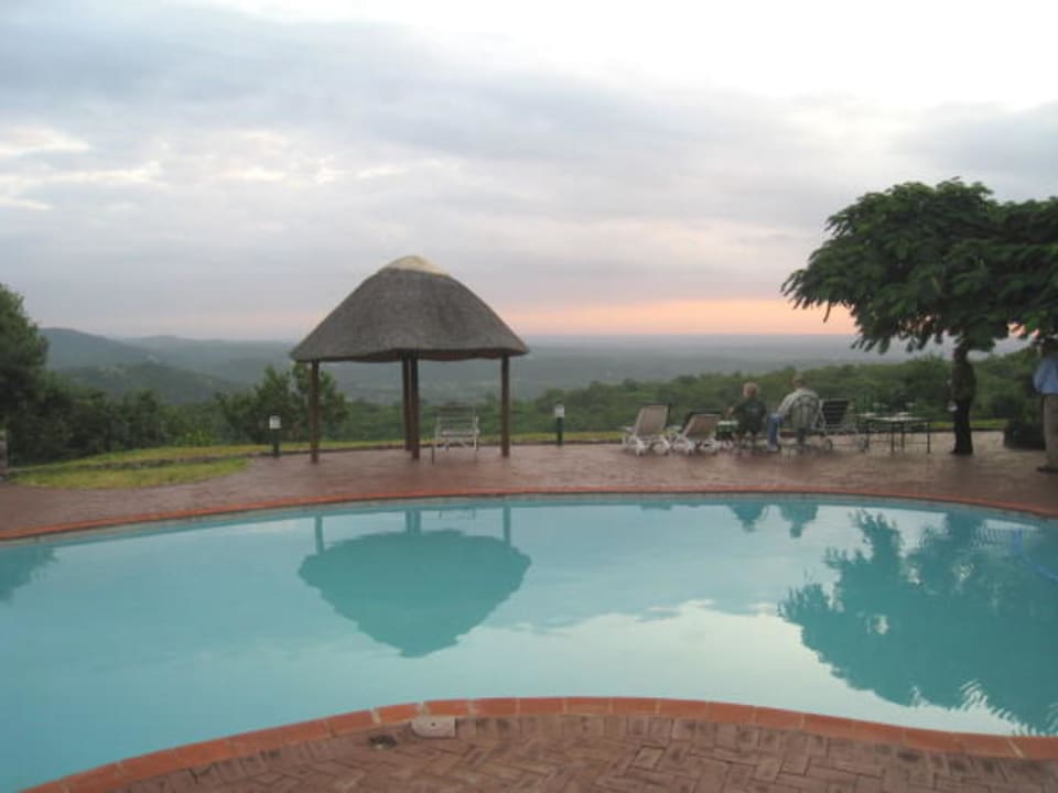 Traumhafter Blick Hotel Zulu Nyala Game Lodge