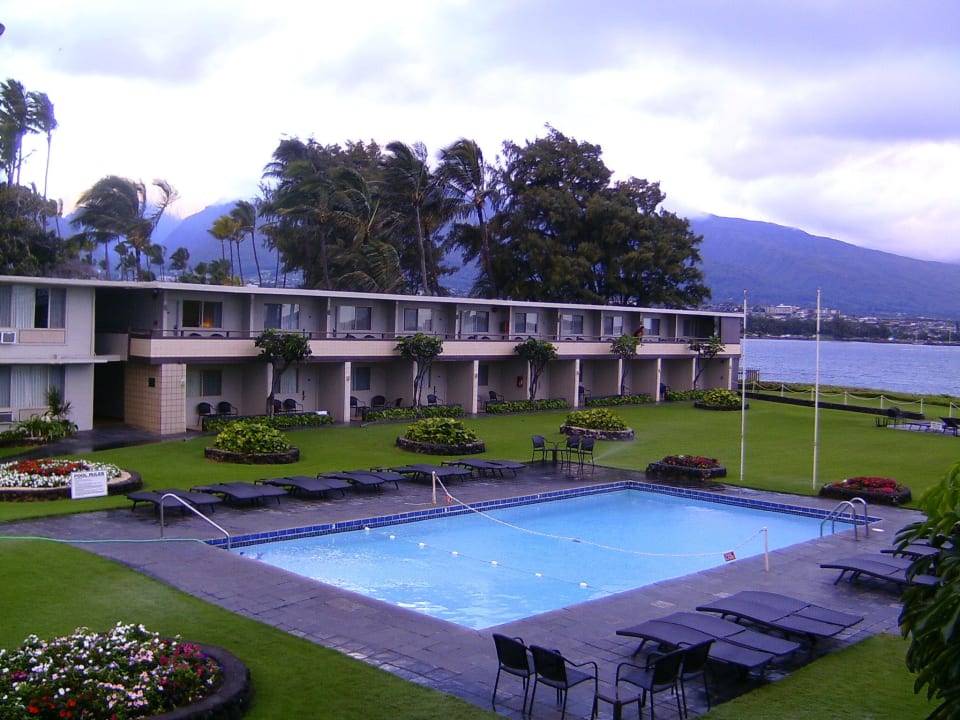 Blick auf Pool / Garten Maui Seaside Hotel