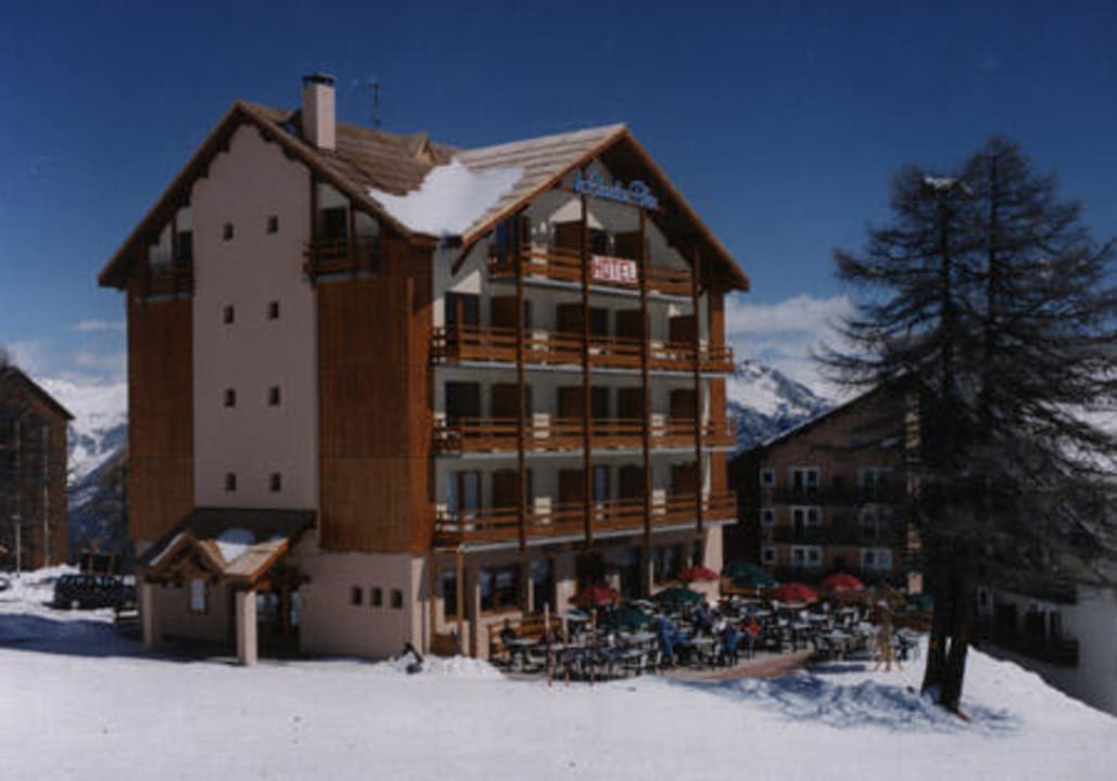 Hôtel vu des pistes Hotel Le Chardon Bleu