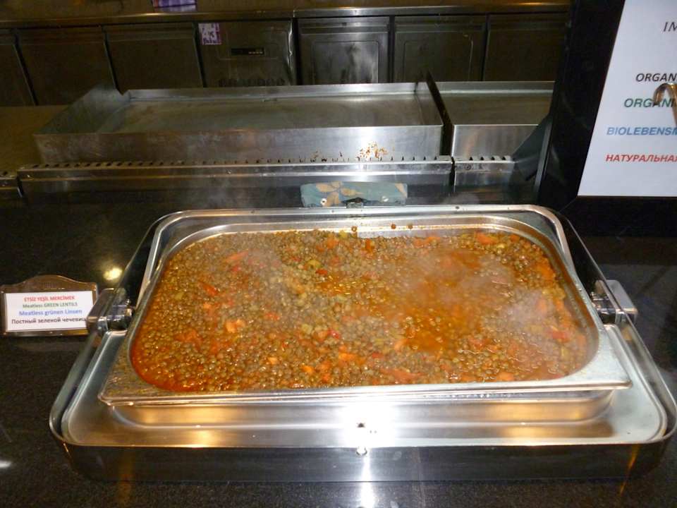 Das Buffet am Abend. Hotel Delphin Imperial