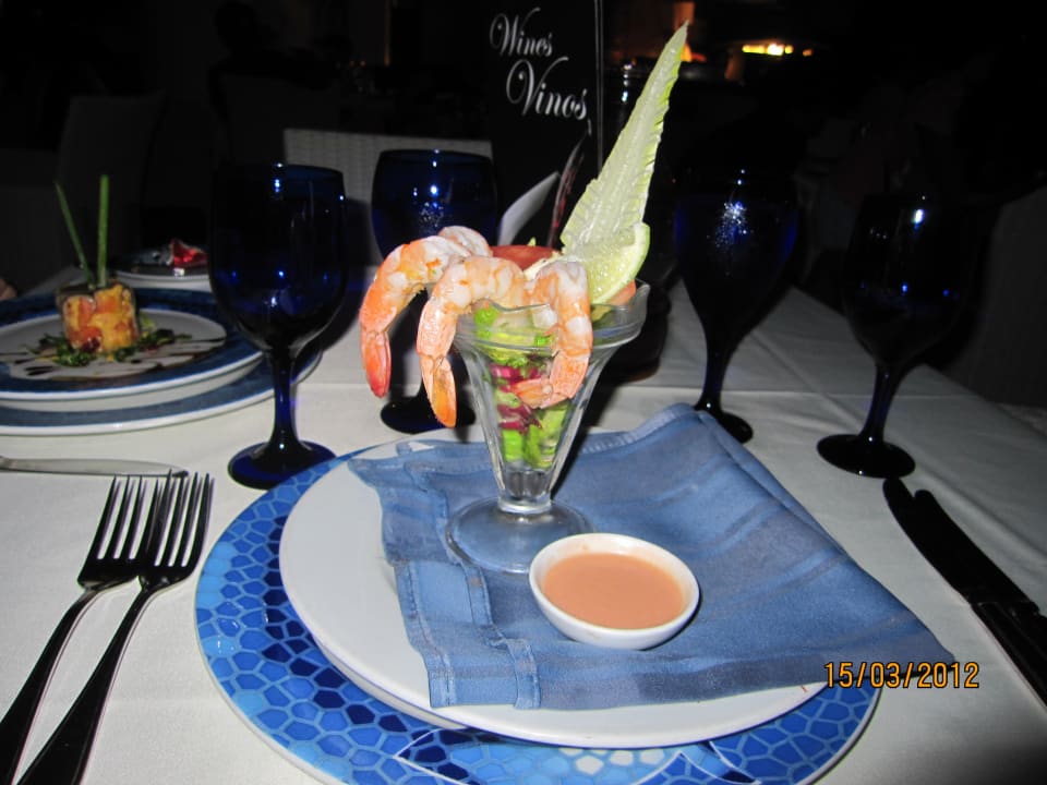 Vorspreise Restaurant Mediterran Sandos Playacar Beach Resort