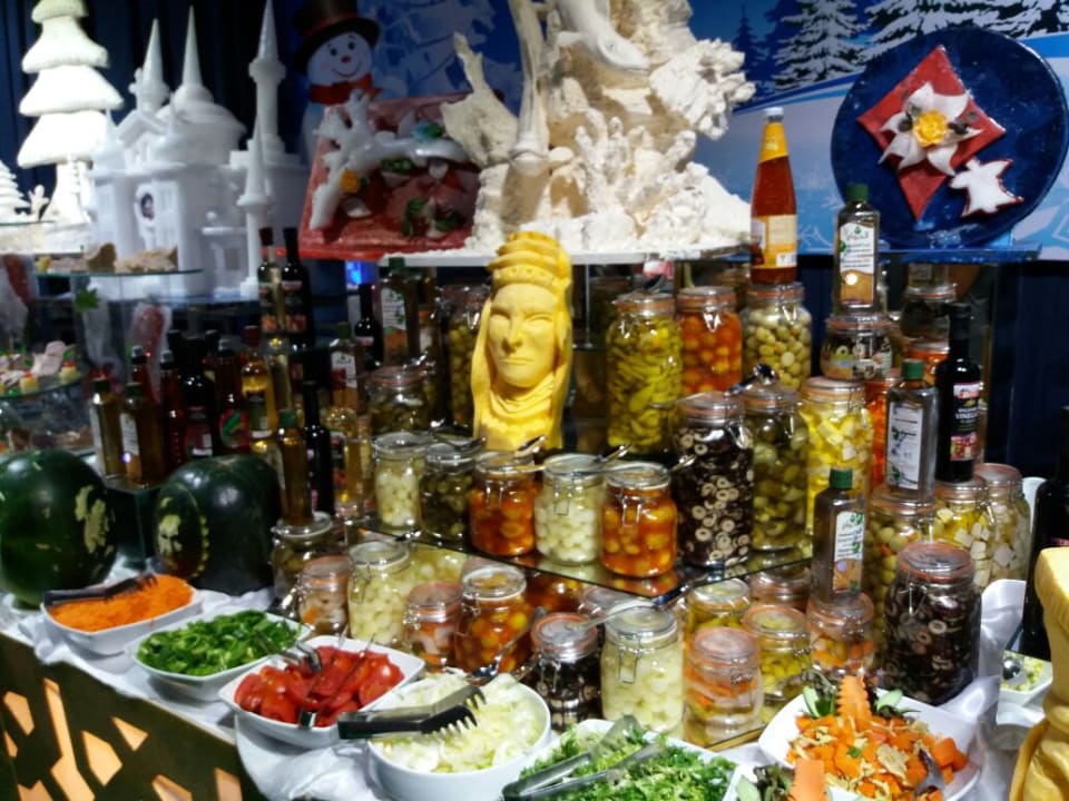 Buffet an Heiligabend Pickalbatros White Beach Resort - Hurghada