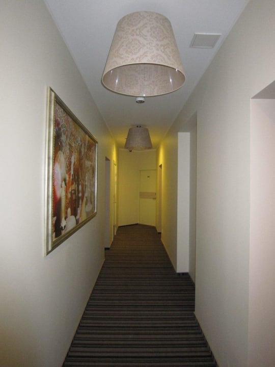Hallway to the rooms Radisson Hotel Old Town Riga