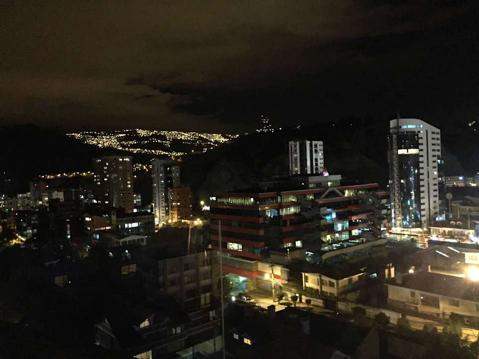 Blick aus der Bar im 8.Stock Casa Grande Hotel