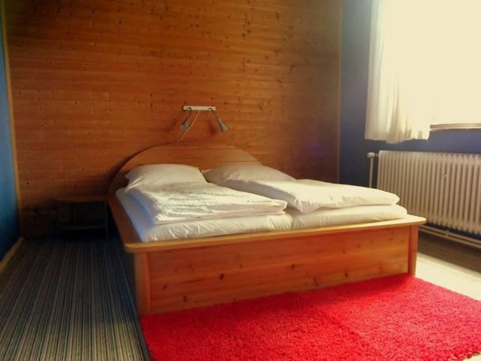 Das Bett im Appartement Animal Farm