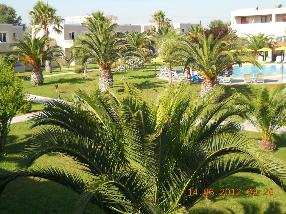 Blick von der Terrasse Hotel Esperia