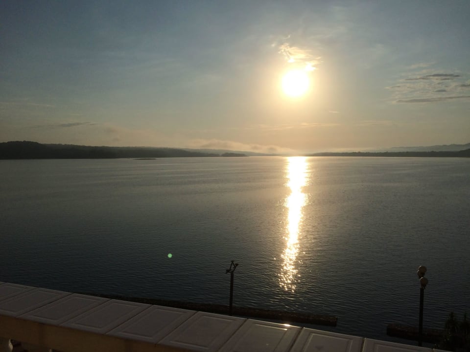 View from terrace Hotel Villa del Lago