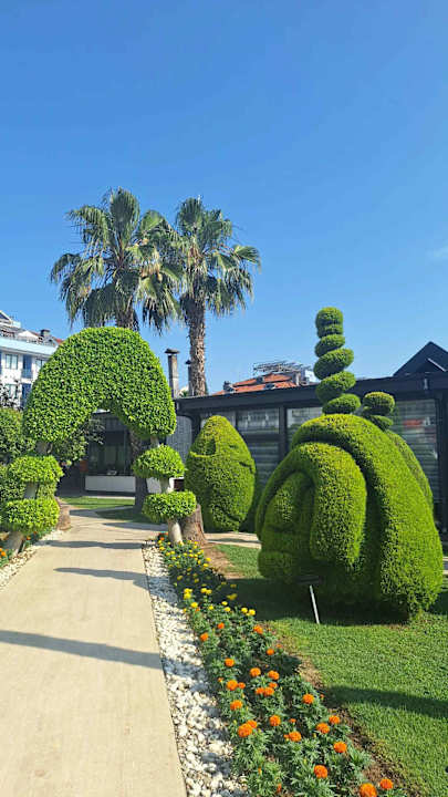 Gartenanlage Grand Seker Hotel