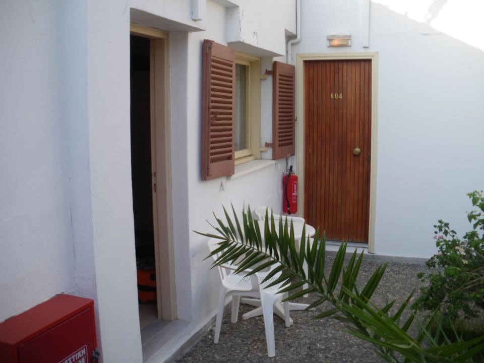 Vermeintliche Terrasse Civitel Creta Beach