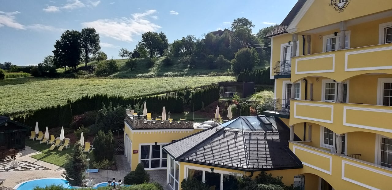 Ausblick Schlössl Hotel Kindl