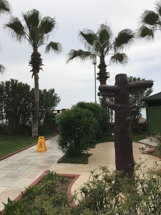 Gartenanlage Palmeras Beach Hotel