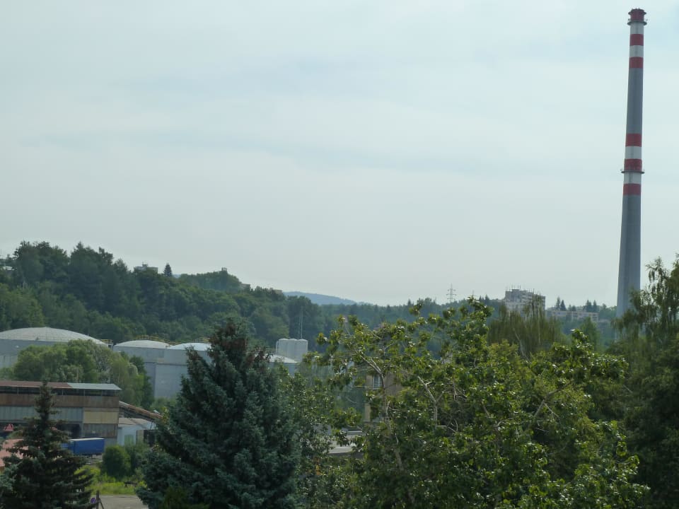 Blick aus unserem Zimmer WELLNESS HOTEL BABYLON
