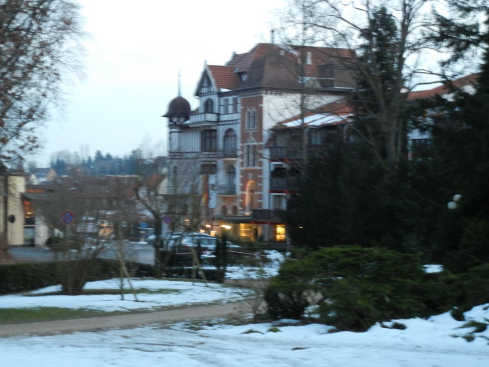 Blick vom Kurpark auf das Hotel Göbel's Vital Hotel Bad Sachsa