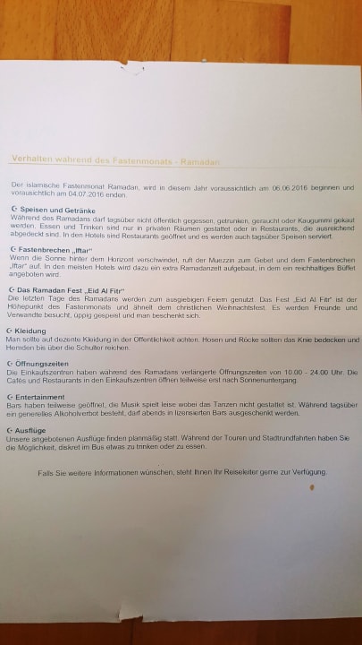 Informationen zum Ramadan von Reiseveranstalter Citymax Hotel Al Barsha