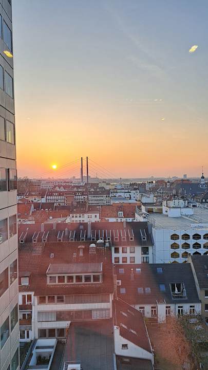 Ausblick Ruby Luna Hotel Dusseldorf