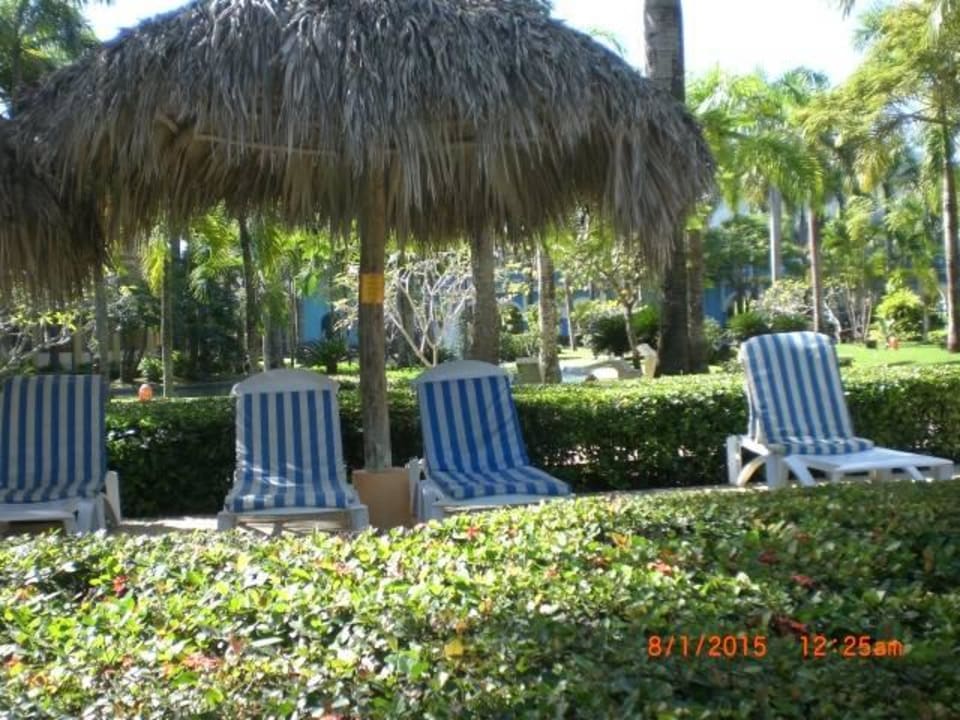 Weg vom Pool mit Blick zum Strand Iberostar Waves Costa Dorada