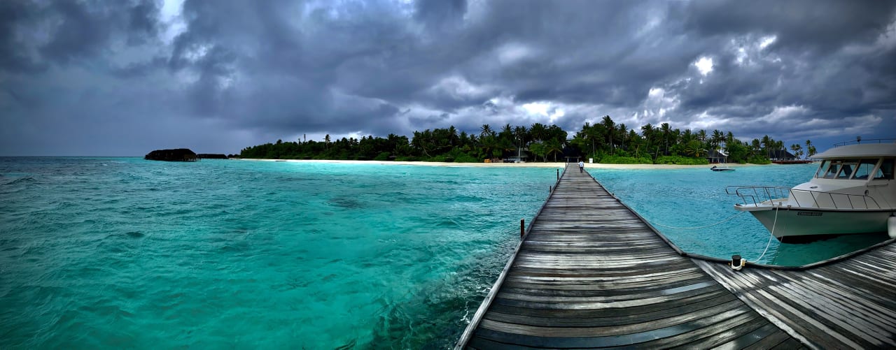 Ausblick Veligandu Maldives Resort Island
