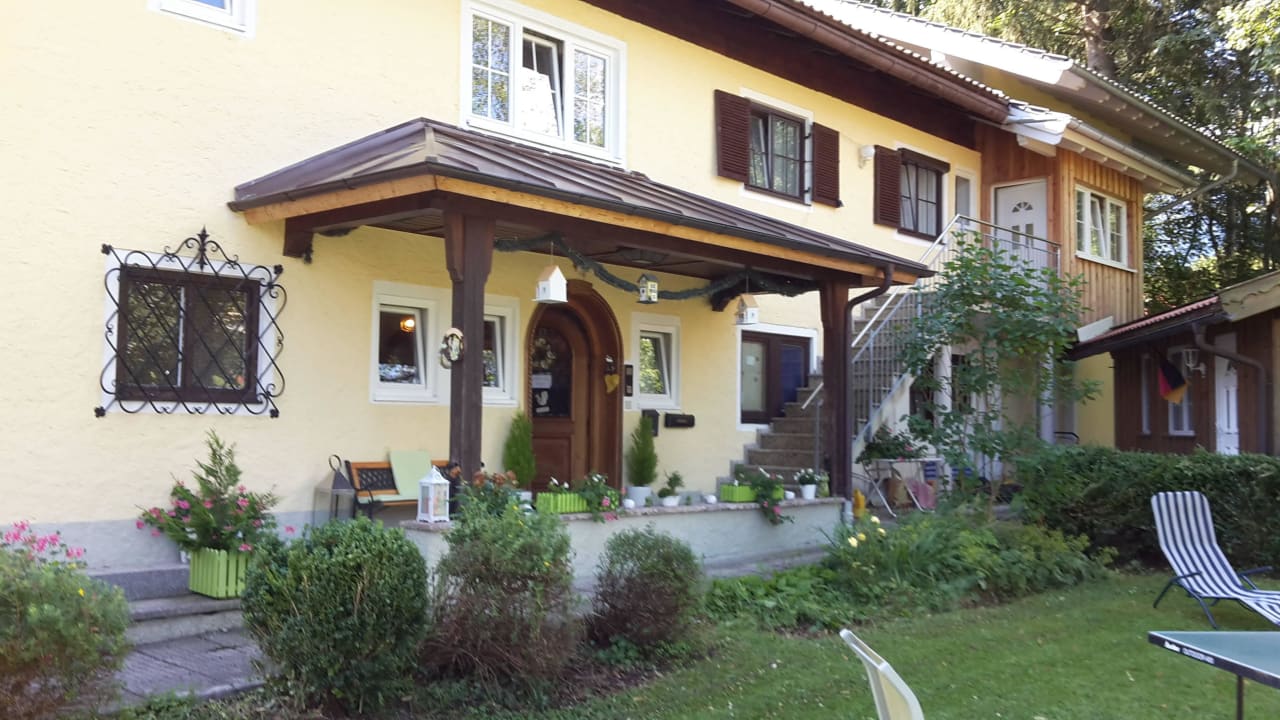 Hoteleingang Parkhotel Ruhpolding