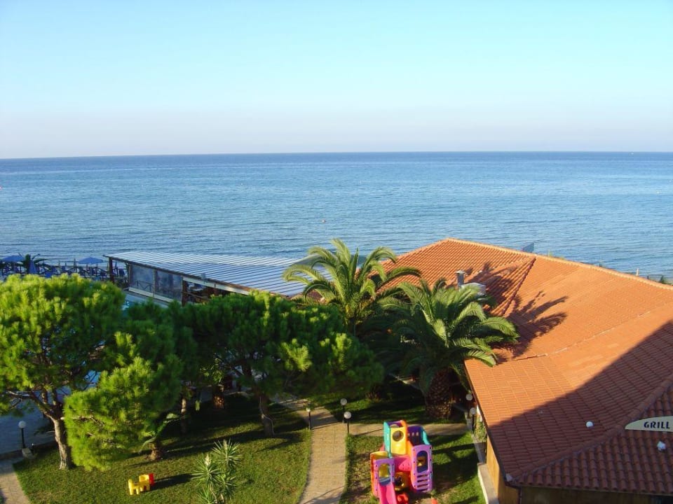 Aussicht vom Balkon Tsilivi Beach Hotel