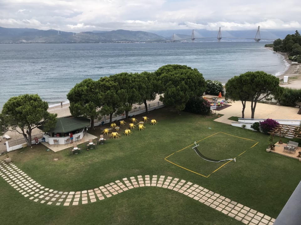 Ausblick Airotel Achaia Beach Hotel