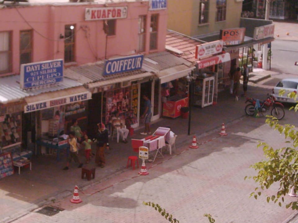 Vom Balkon aua Acar Hotel