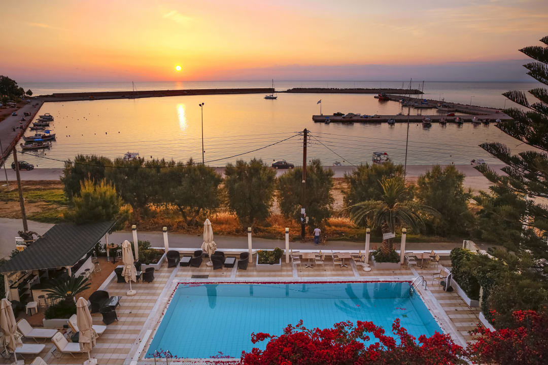 Ausblick Kyparissia Beach Hotel