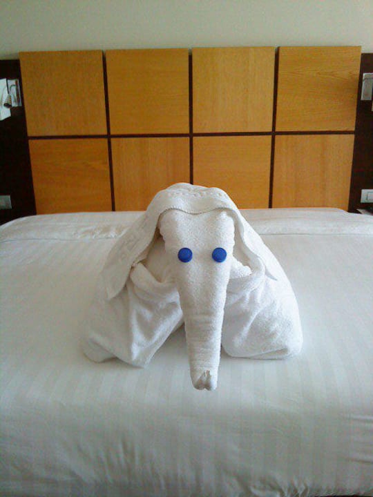 Bettdekoration (vom netten Roomservice) Cleopatra Luxury Resort - Sharm El Sheikh