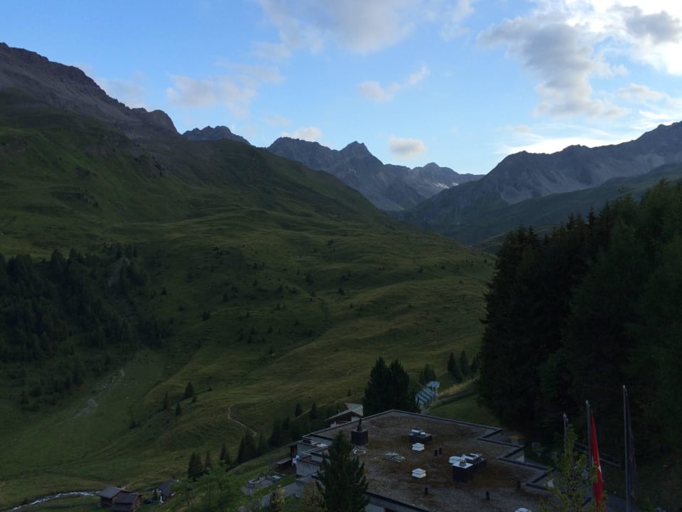 Ausblick The Grand Arosa Pop-up Hotel