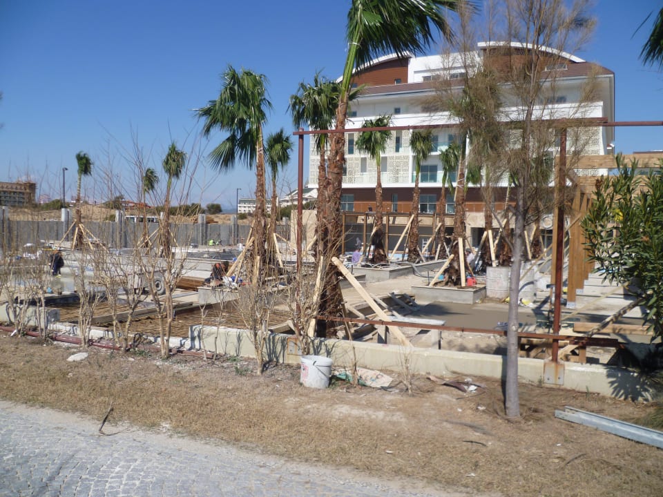 Stand Bauarbeiten  05.03.2012 Sentido Trendy Verbena Beach