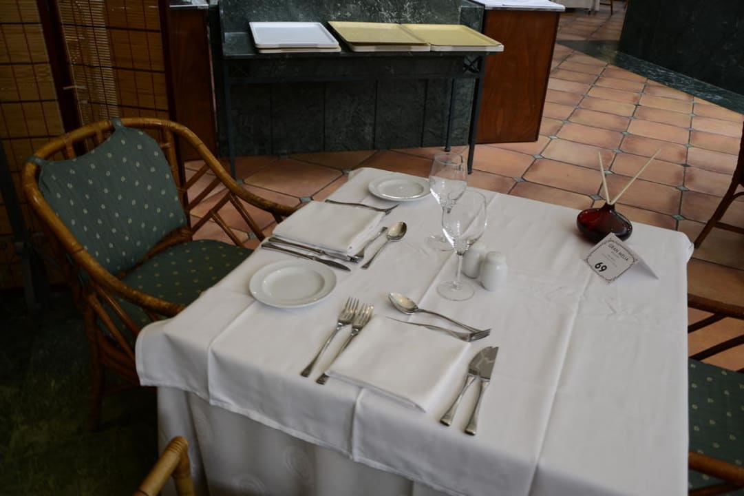 Tisch für zwei Paradisus by Meliá Salinas Lanzarote