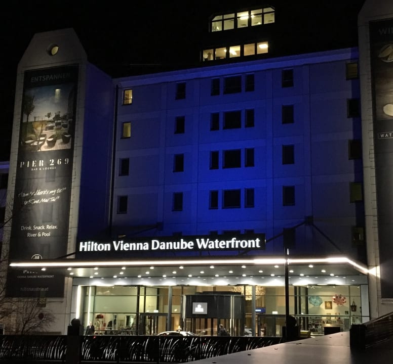 Außenansicht Hilton Vienna Waterfront