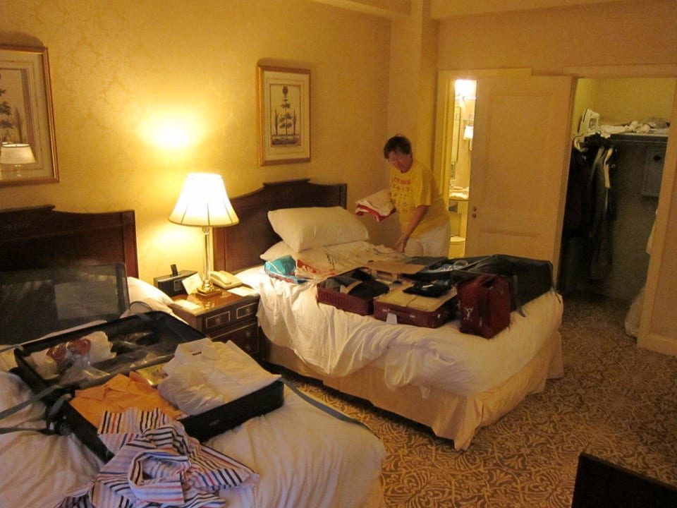 Viel Platz beim Packen  The Waldorf Astoria New York