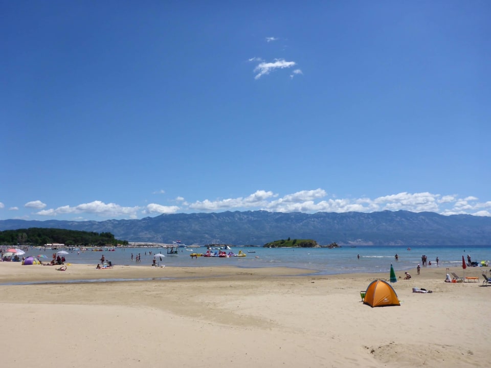 Paradiesstrand in Lopar Valamar Camping San Marino