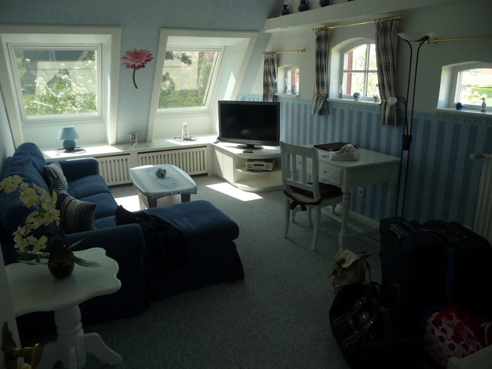 Wohnzimmer Inselhotel Arfsten