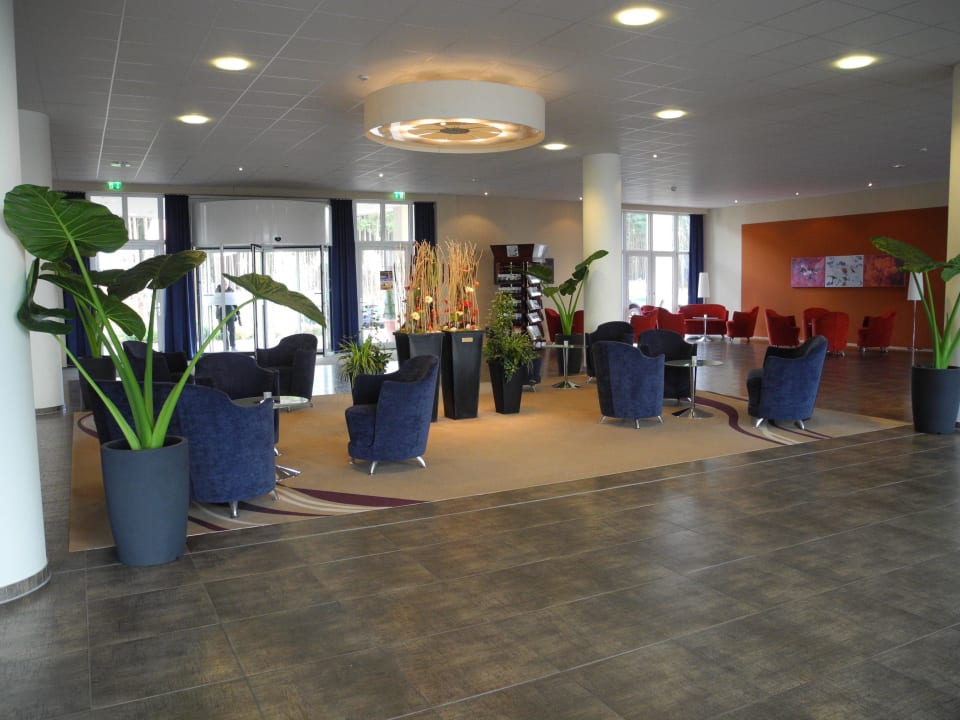 Lobby zum wohlfühlen Precise Resort Hafendorf Rheinsberg