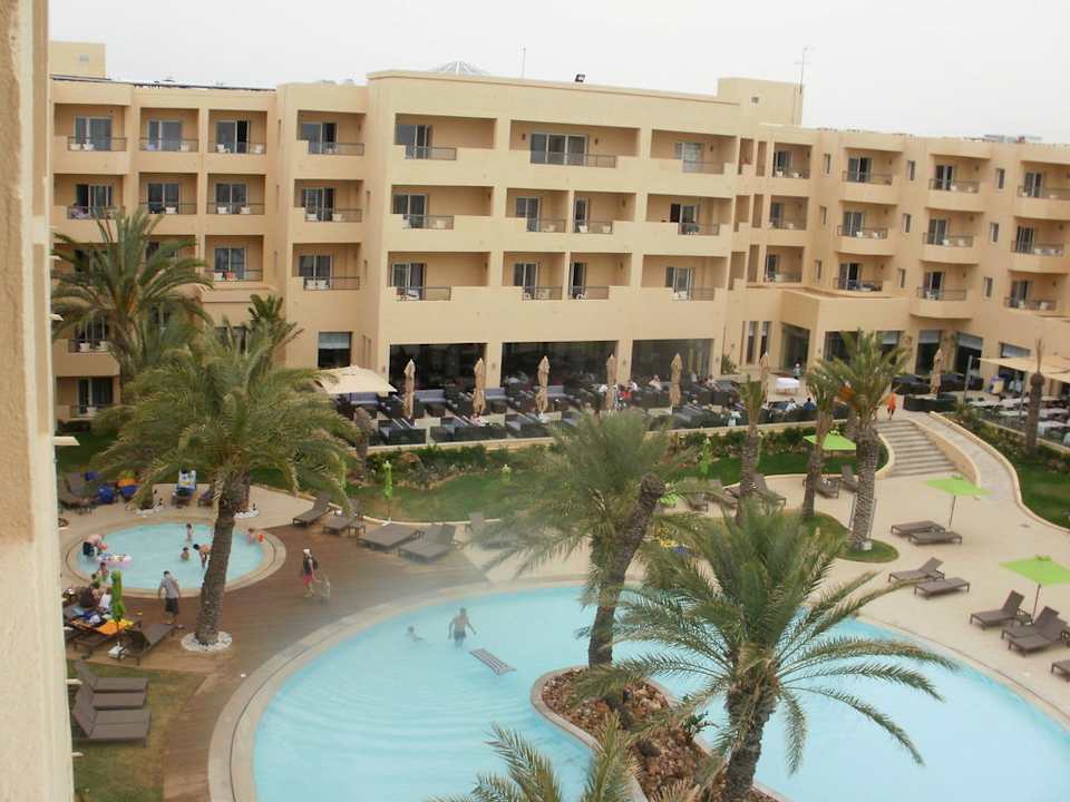 Ausblick aus Zimmer Hotel Rosa Beach
