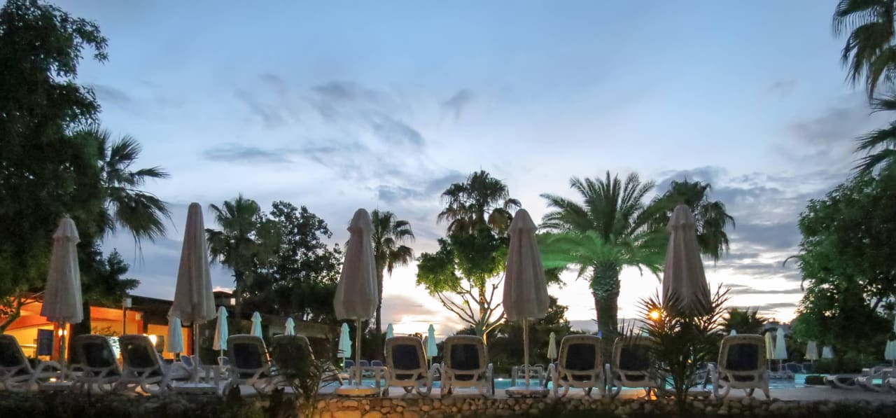 Haussicht vom Zimmer Hotel Grand Side