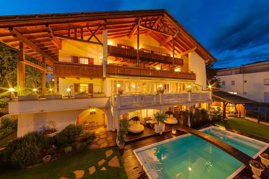 Abendstimmung Hotel Alpenhof