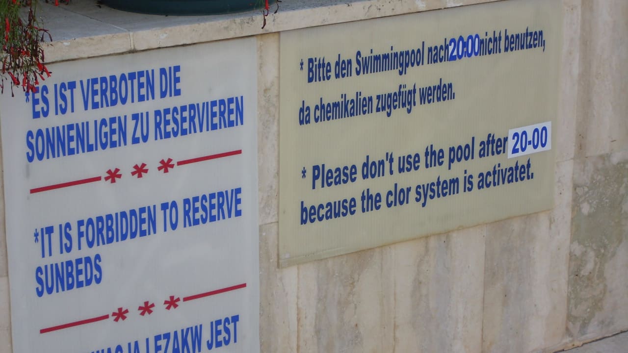 Baden ab 20 Uhr nicht möglich Top Hotel