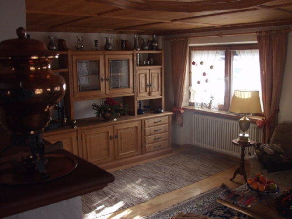 Wohnzimmer FeWo 1 Landhaus Hofmann