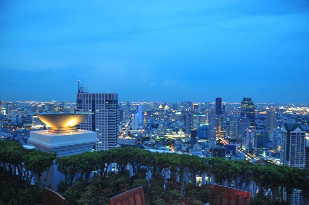 Blick über Bangkok Hotel Lebua At State Tower