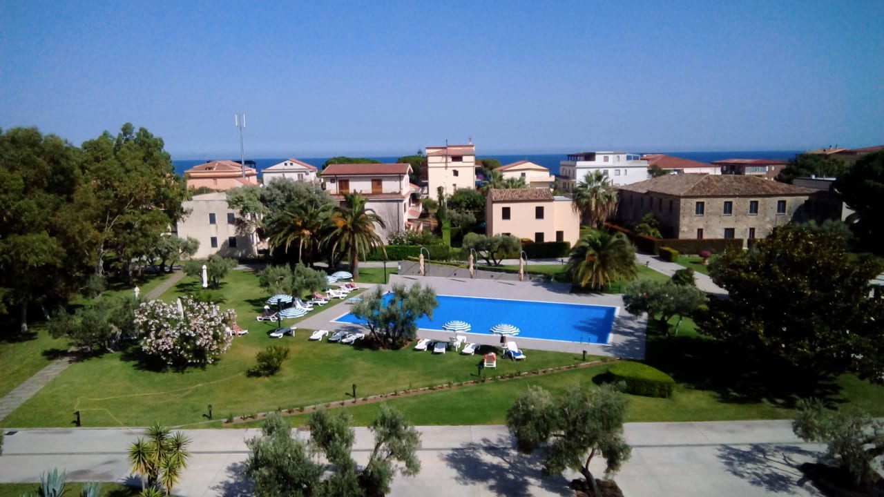 Blick vom Balkon Hotel Rada Siri