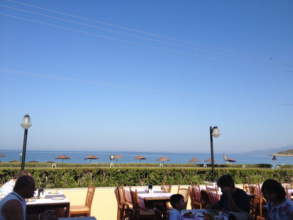 Vue au petit déjeuner Kustur Club Holiday Village