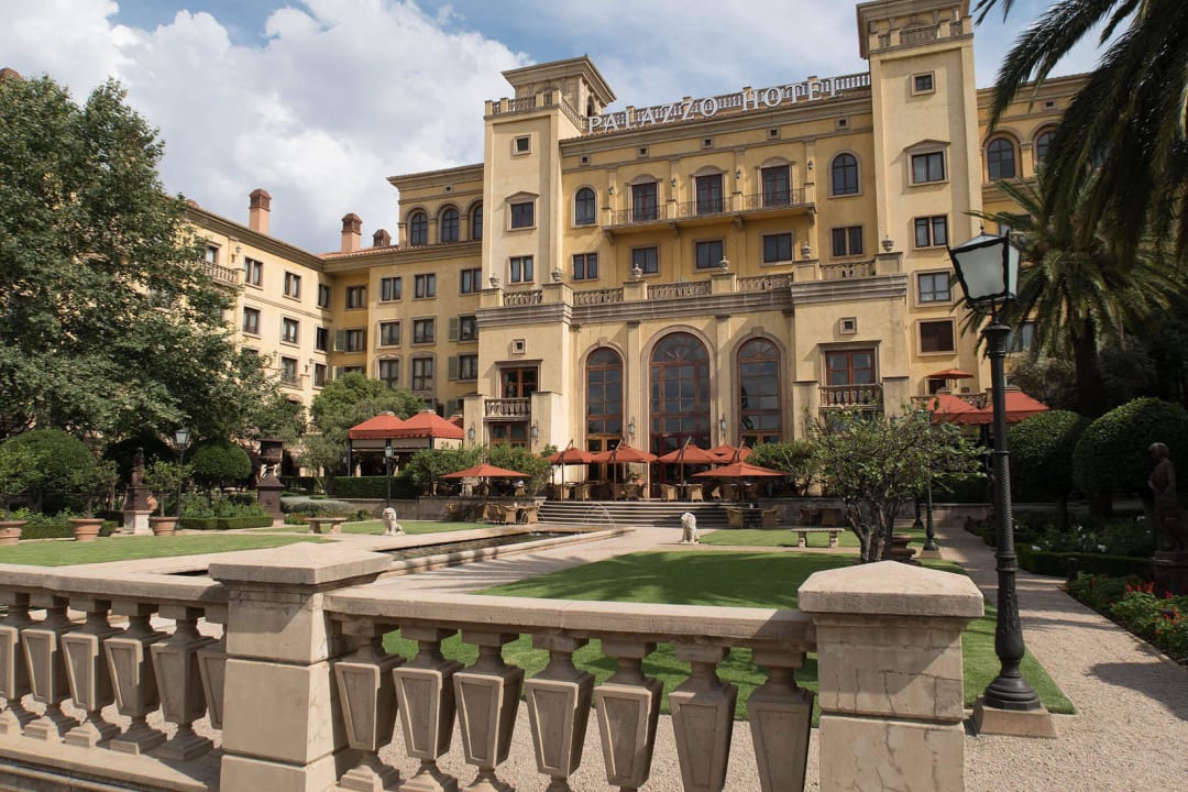 Hintere Hauptansicht Hotel Palazzo Montecasino