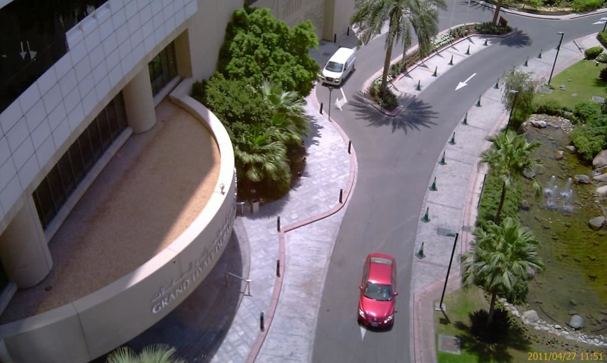 Lobby von oben Grand Hyatt Dubai